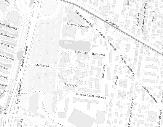 Mapa z adresem organizacji