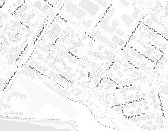 Mapa z adresem organizacji