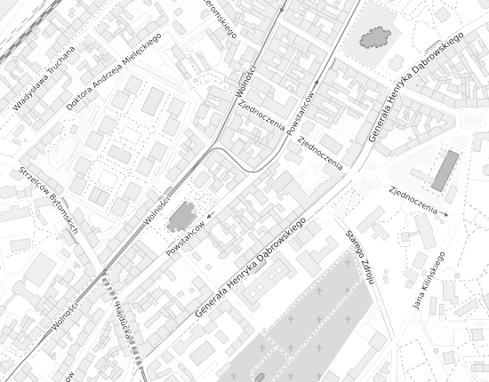 Mapa z adresem organizacji