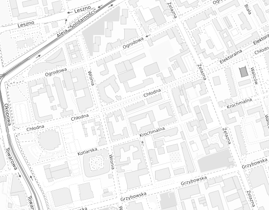 Mapa z adresem organizacji