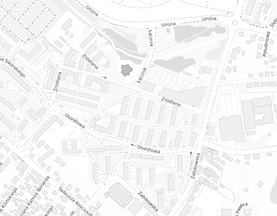Mapa z adresem organizacji