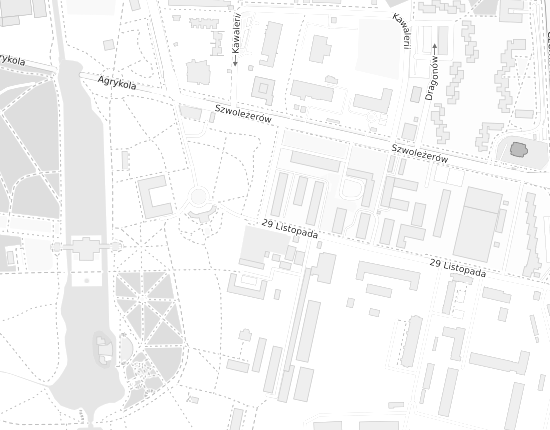 Mapa z adresem organizacji