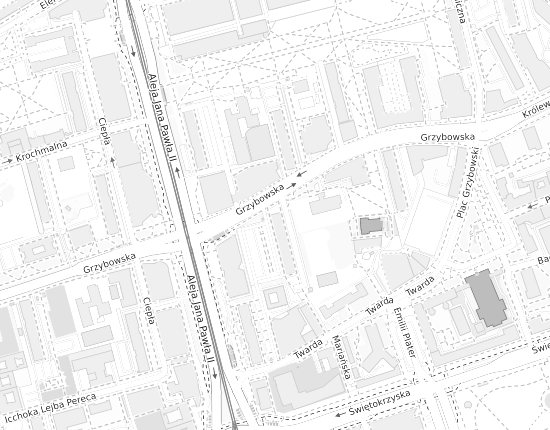 Mapa z adresem organizacji