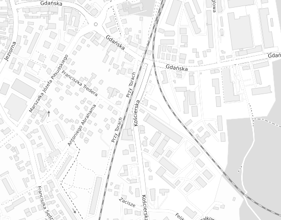Mapa z adresem organizacji