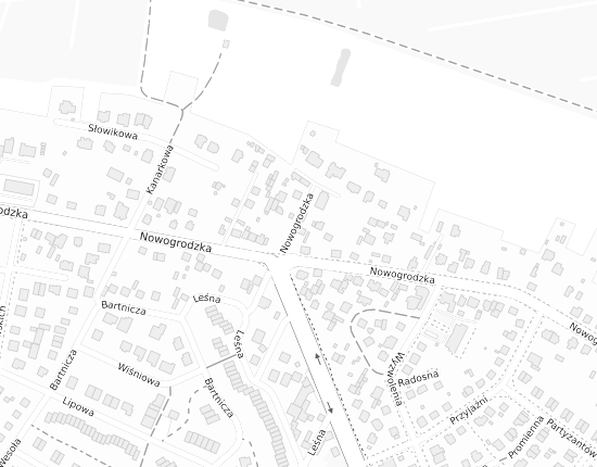 Mapa z adresem organizacji