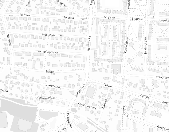 Mapa z adresem organizacji