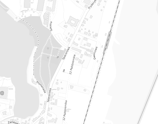 Mapa z adresem organizacji