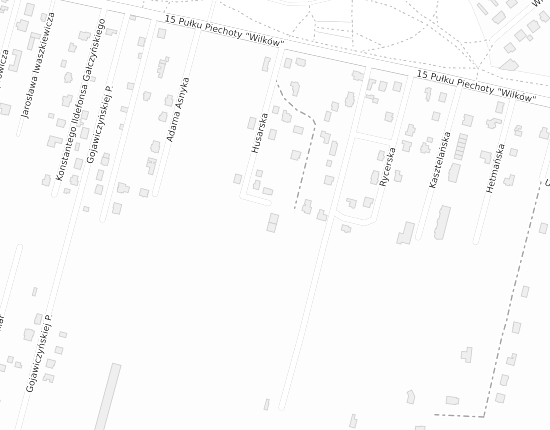 Mapa z adresem organizacji