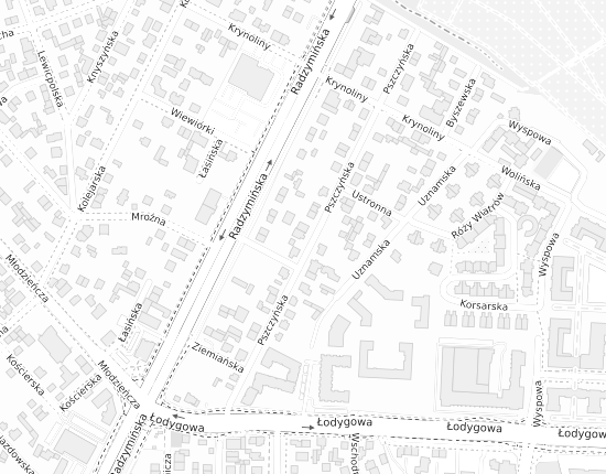 Mapa z adresem organizacji