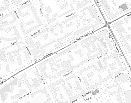 Mapa z adresem organizacji