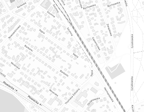 Mapa z adresem organizacji