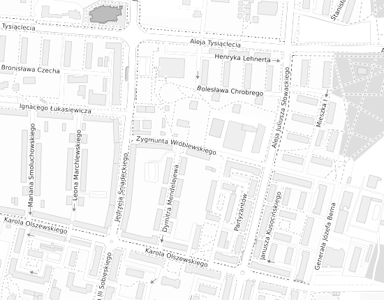 Mapa z adresem organizacji