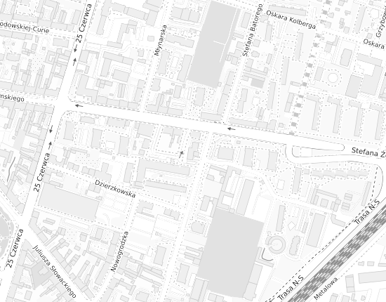Mapa z adresem organizacji