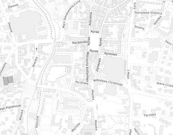 Mapa z adresem organizacji