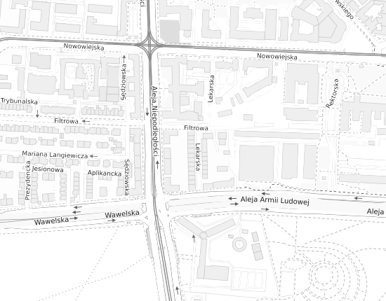 Mapa z adresem organizacji