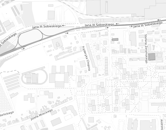 Mapa z adresem organizacji
