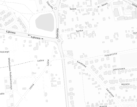 Mapa z adresem organizacji