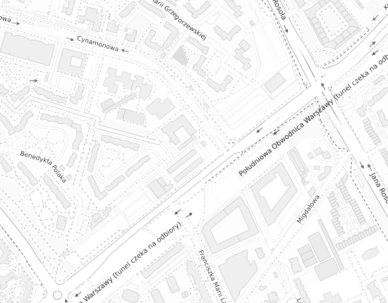 Mapa z adresem organizacji