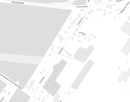 Mapa z adresem organizacji