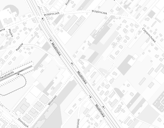 Mapa z adresem organizacji
