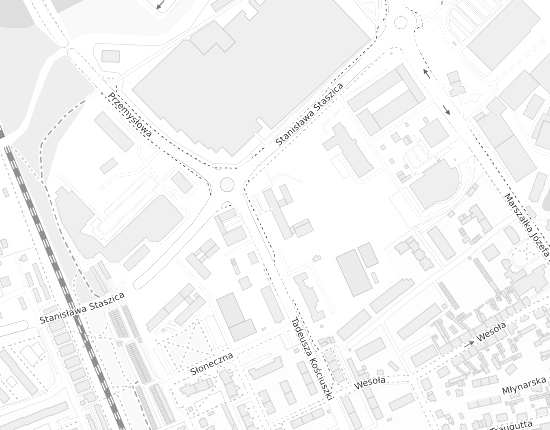 Mapa z adresem organizacji