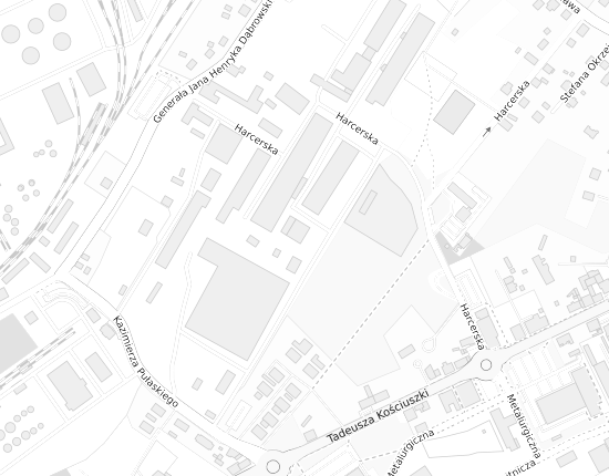 Mapa z adresem organizacji
