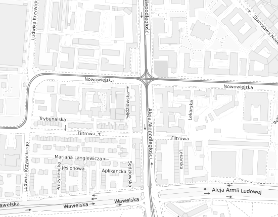 Mapa z adresem organizacji
