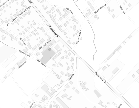 Mapa z adresem organizacji