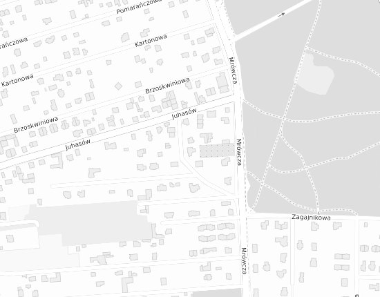 Mapa z adresem organizacji