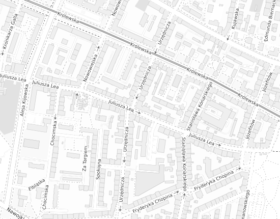 Mapa z adresem organizacji