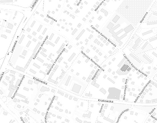 Mapa z adresem organizacji