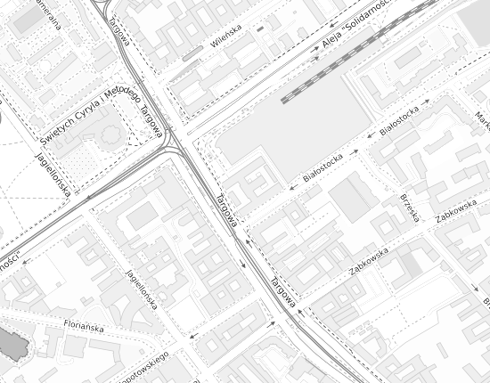 Mapa z adresem organizacji