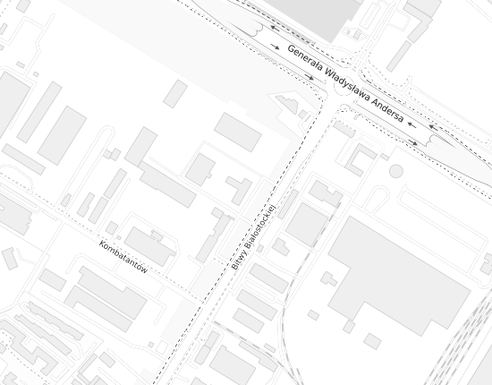 Mapa z adresem organizacji