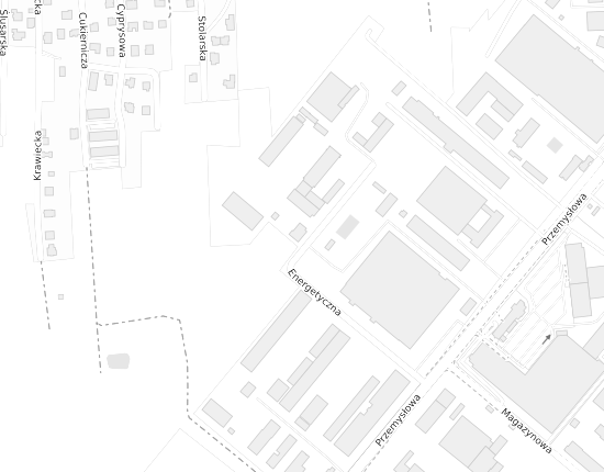 Mapa z adresem organizacji