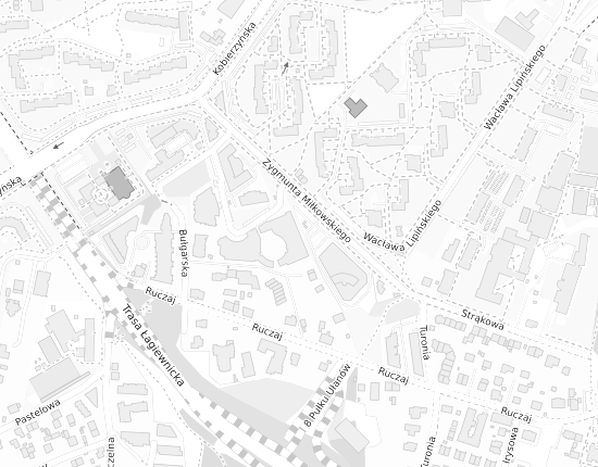 Mapa z adresem organizacji