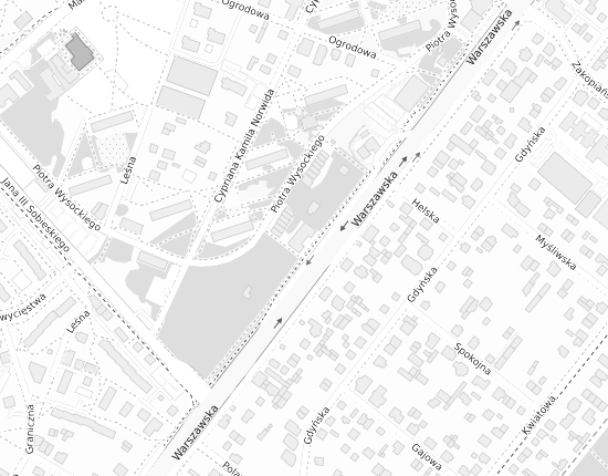 Mapa z adresem organizacji