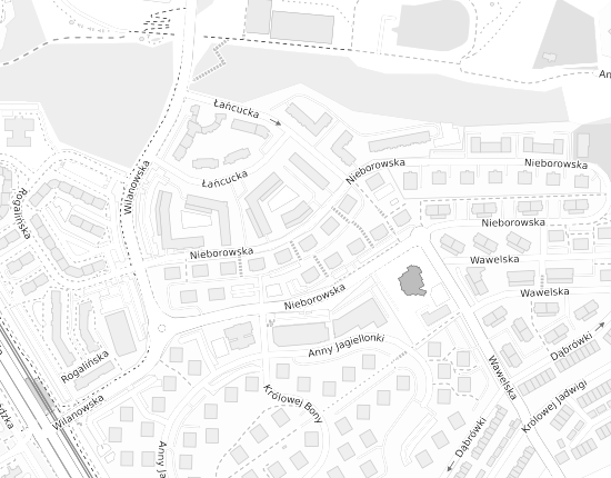 Mapa z adresem organizacji