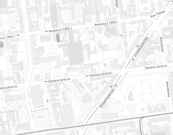 Mapa z adresem organizacji