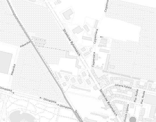 Mapa z adresem organizacji