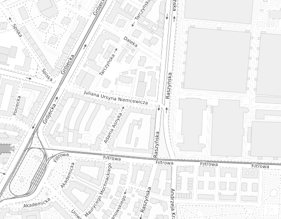 Mapa z adresem organizacji