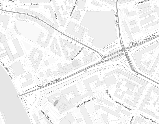 Mapa z adresem organizacji