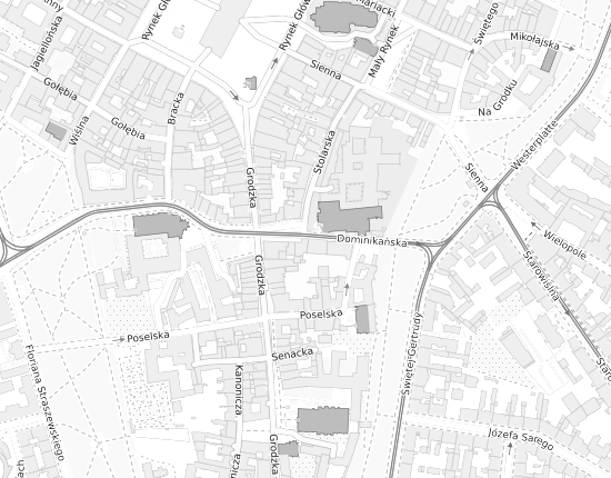Mapa z adresem organizacji