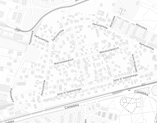 Mapa z adresem organizacji