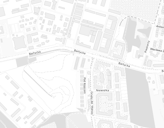 Mapa z adresem organizacji