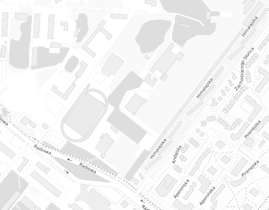 Mapa z adresem organizacji