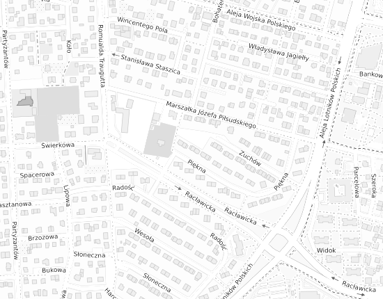 Mapa z adresem organizacji