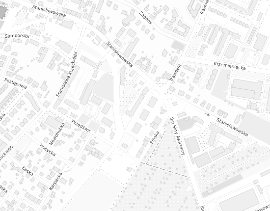 Mapa z adresem organizacji