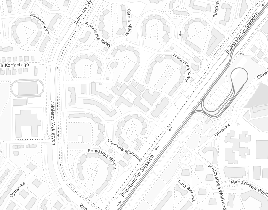 Mapa z adresem organizacji