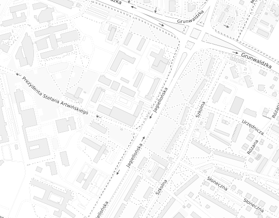 Mapa z adresem organizacji