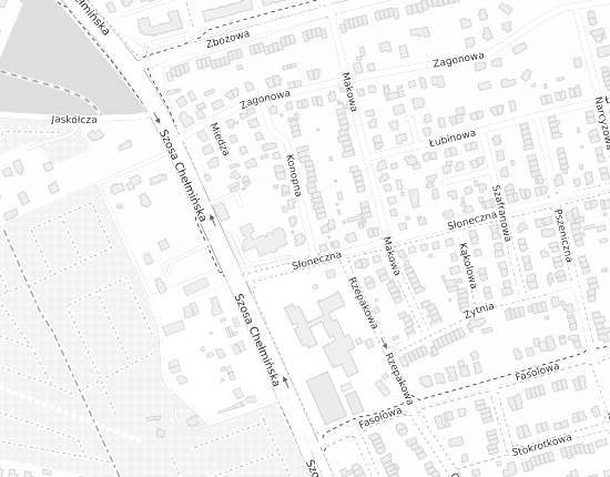 Mapa z adresem organizacji